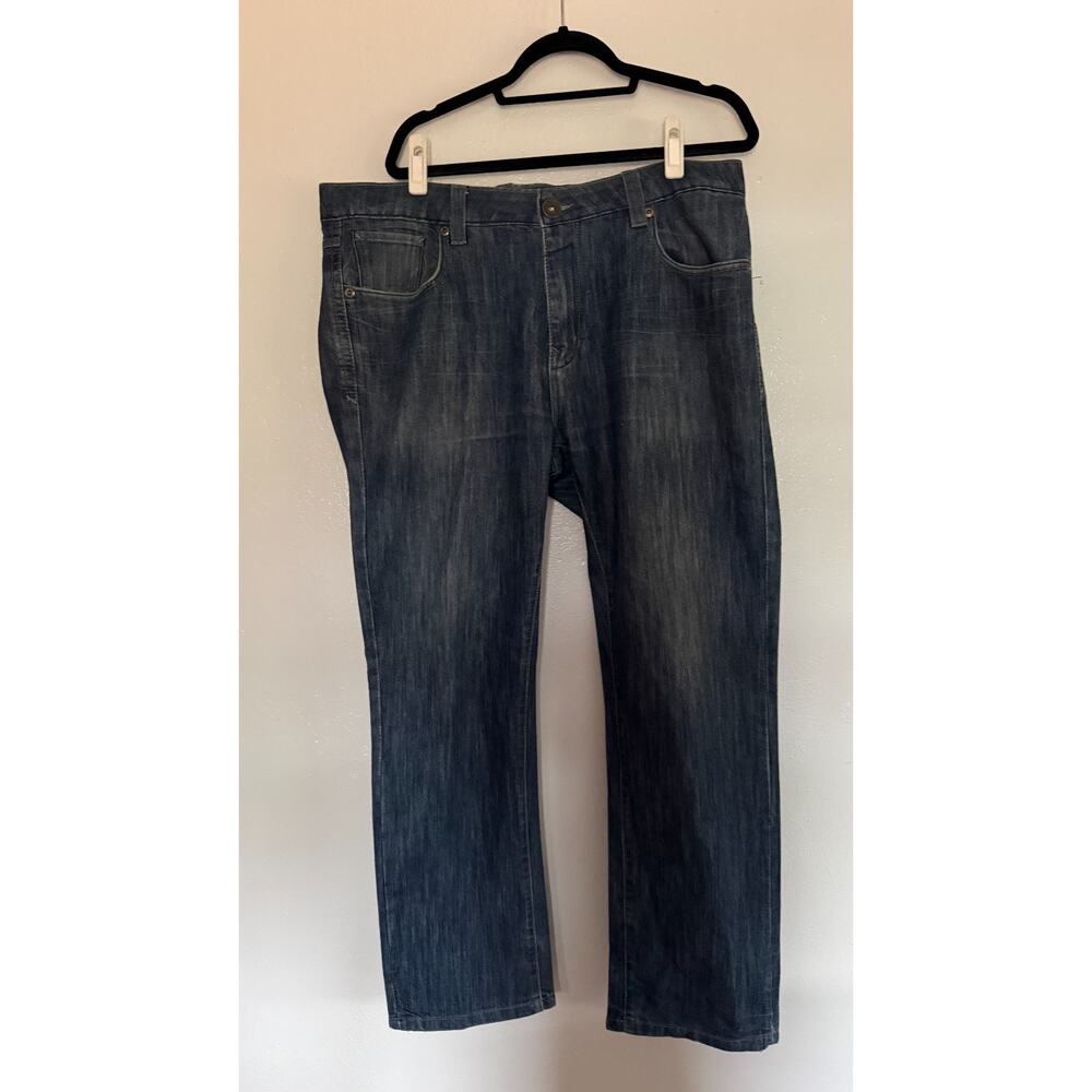 Hawk's Bay Mens Denim Jeans Straight Leg Pants Sz 40x32 5 pocket